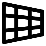 Perspective SVG Icon